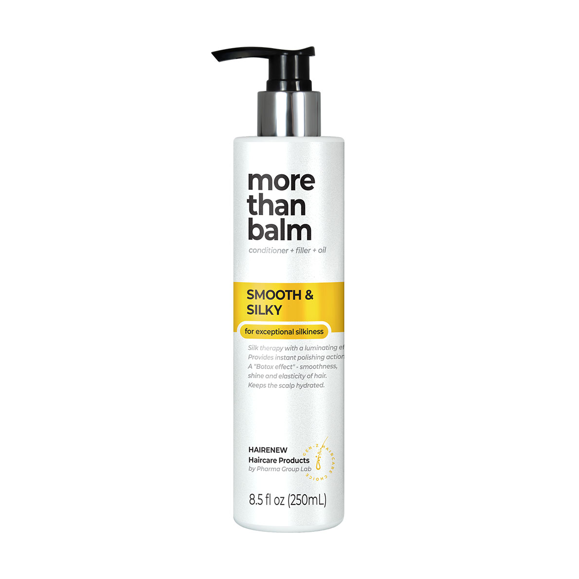 Бальзам для волосся Hairenew Smooth &amp; Silky Balm Ламінувальний ультрашовк, 250 мл